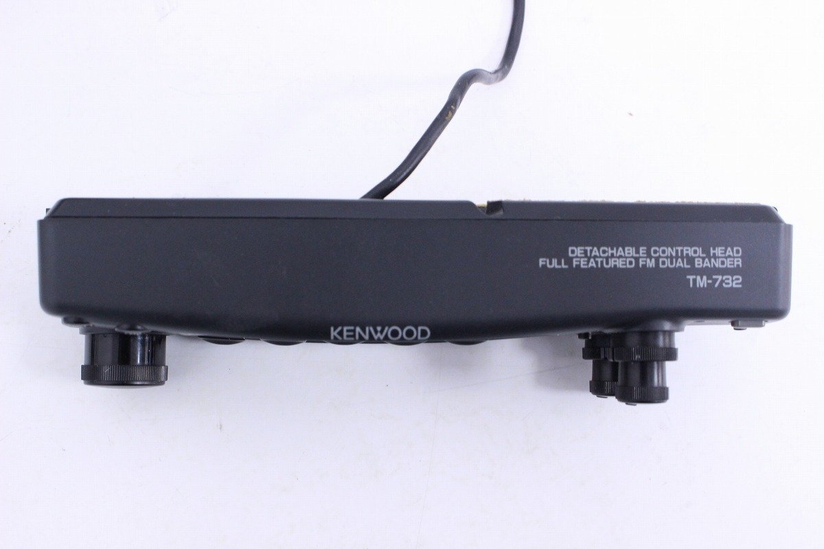 KENWOOD ケンウッド TM-732S 144/430MHz アマチュア無線 DFK-4 ケーブル セット ジャンク 5-L015Z/1/100_画像5