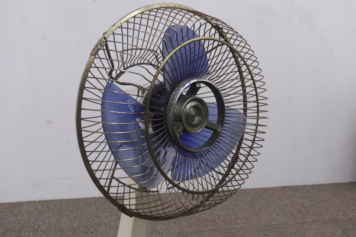 HITACHI 日立 D626 扇風機 HITACHI DESK FAN 昭和レトロ 5-C037/1/160_画像3