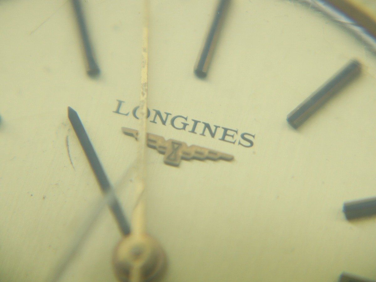 【1円スタート】LONGINES AUTOMATIC 18K 750 刻印 18金無垢 腕時計 ベルト無 約32.84g ジャンク 3-A029/1/60Pの画像5