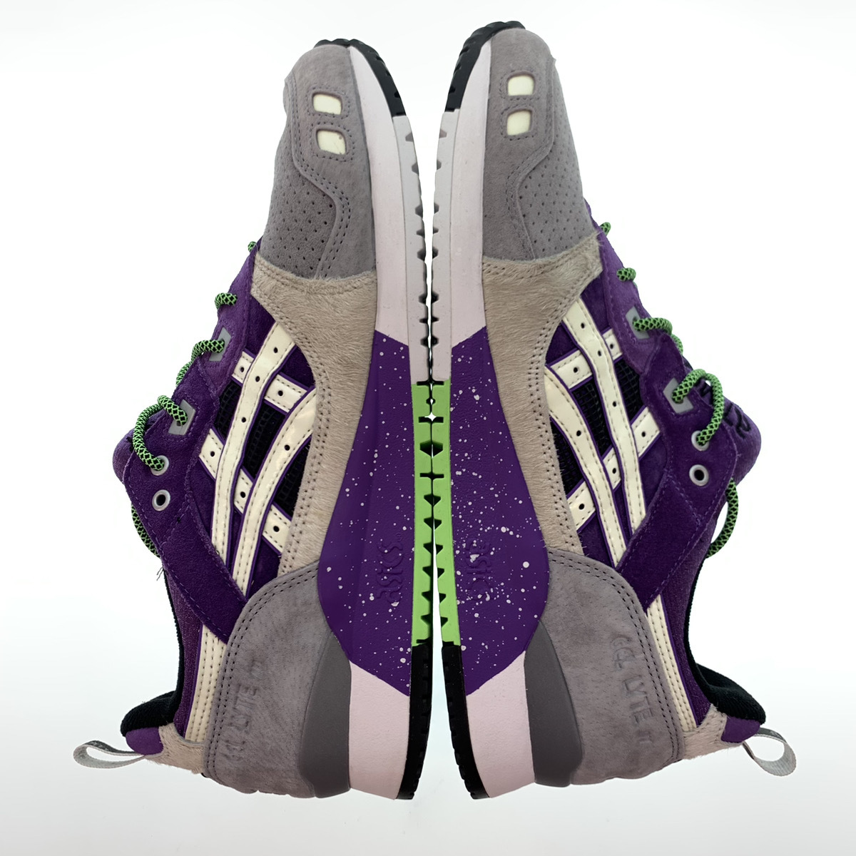 ▲ ASICS アシックス SNEAKER FREAKER スニーカーフリーカー ATMOS アトモス GEL-LYTE 3 OG ゲルライト PURPLE パープル 1201A529-020 104_画像5