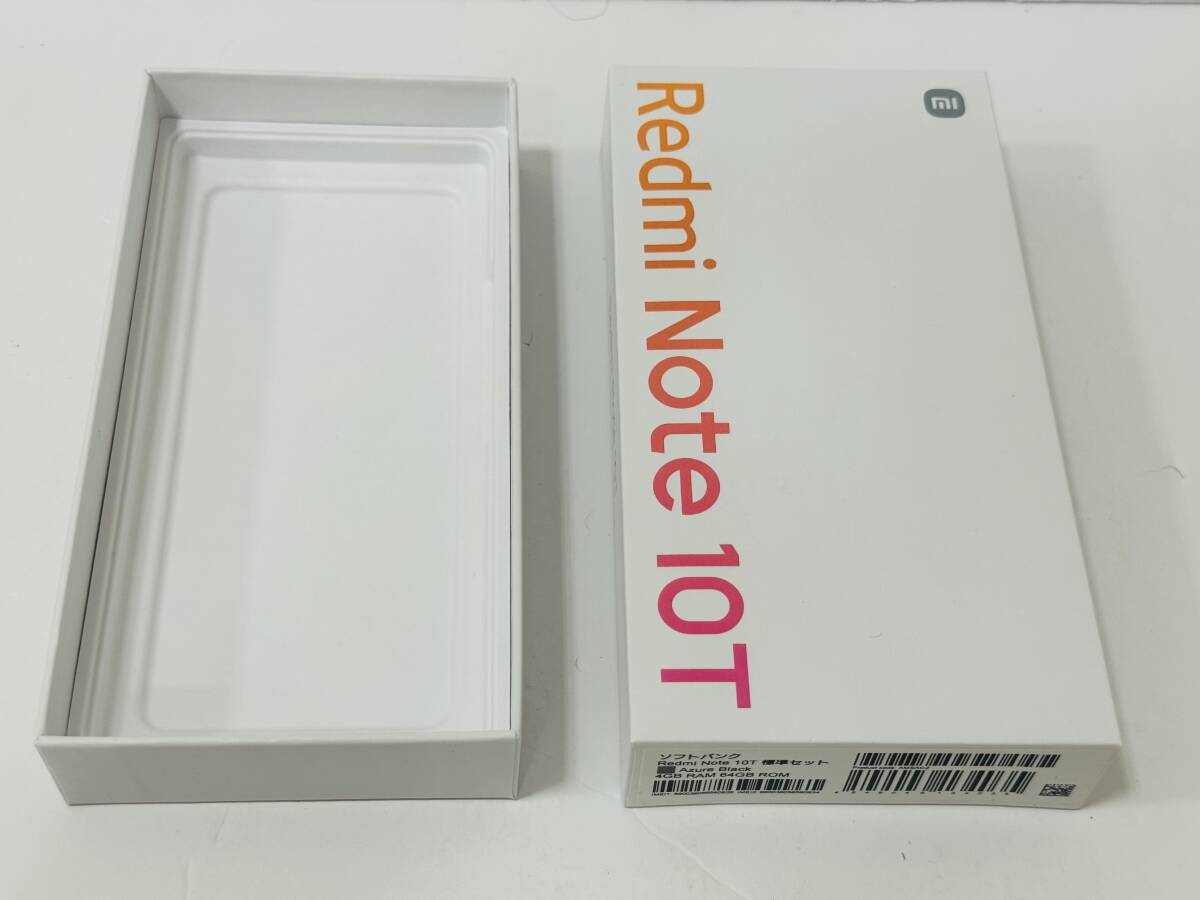 Redmi Note 10T 64GB Azure Black ＳＩＭロック解除済み　分割完済済み　未使用品　_画像1