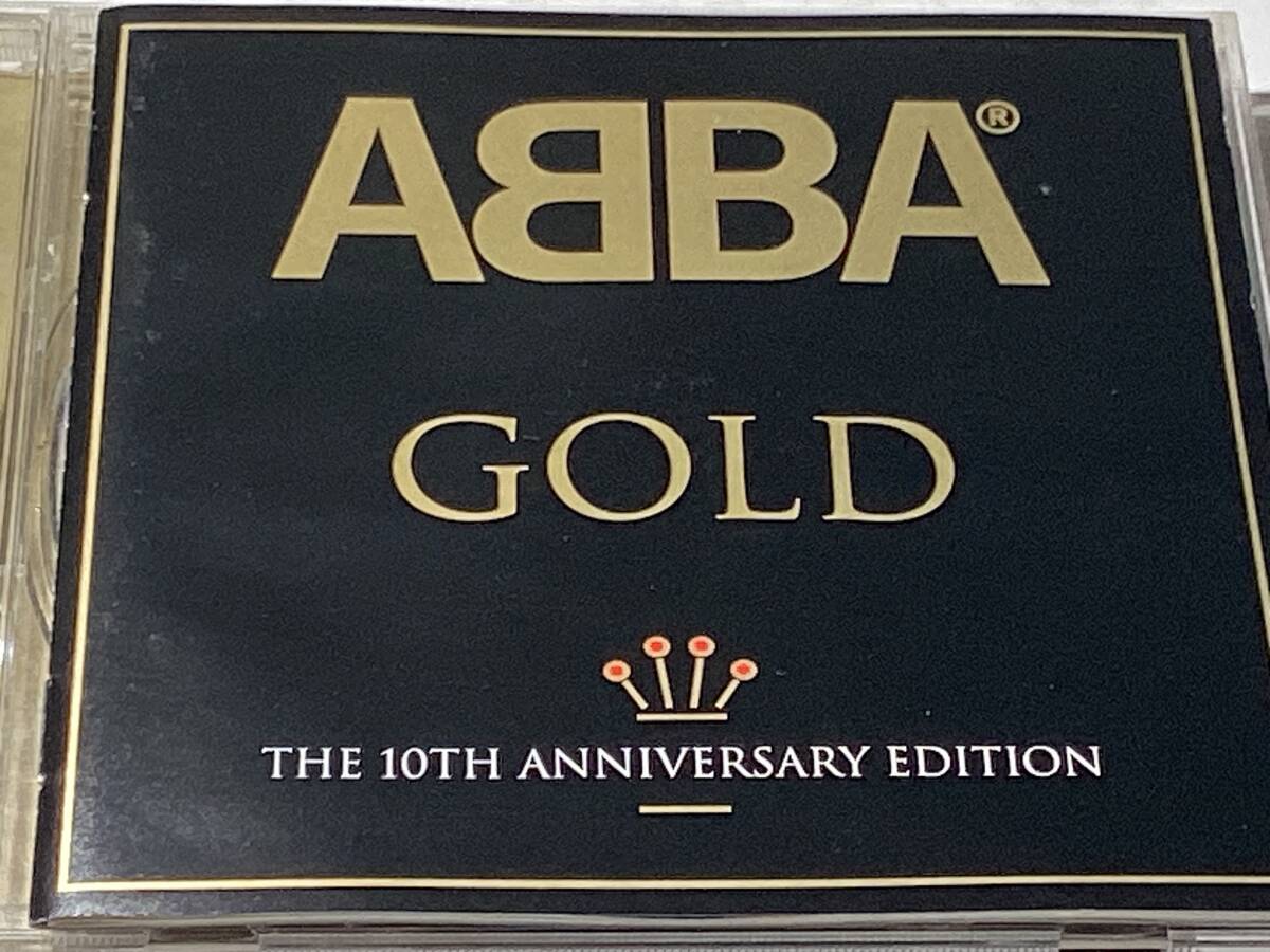 【10th アニバーサリー・エディション】リマスター国内盤CDベスト19曲/ABBA/アバ/GOLD/ゴールド/グレイテスト・ヒッツ　送料¥180_画像1