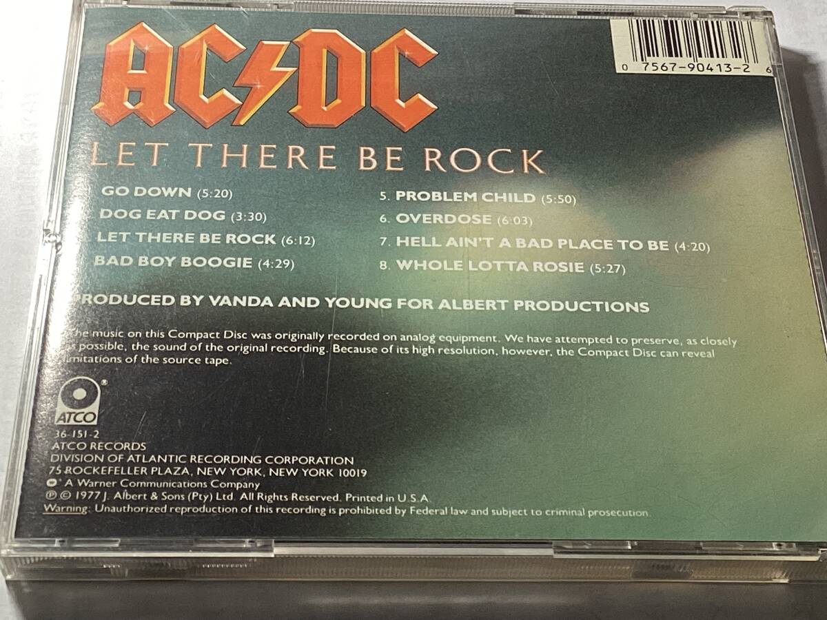 CD/ AC/DC / レット・ゼア・ビー・ロック 送料¥180の画像2