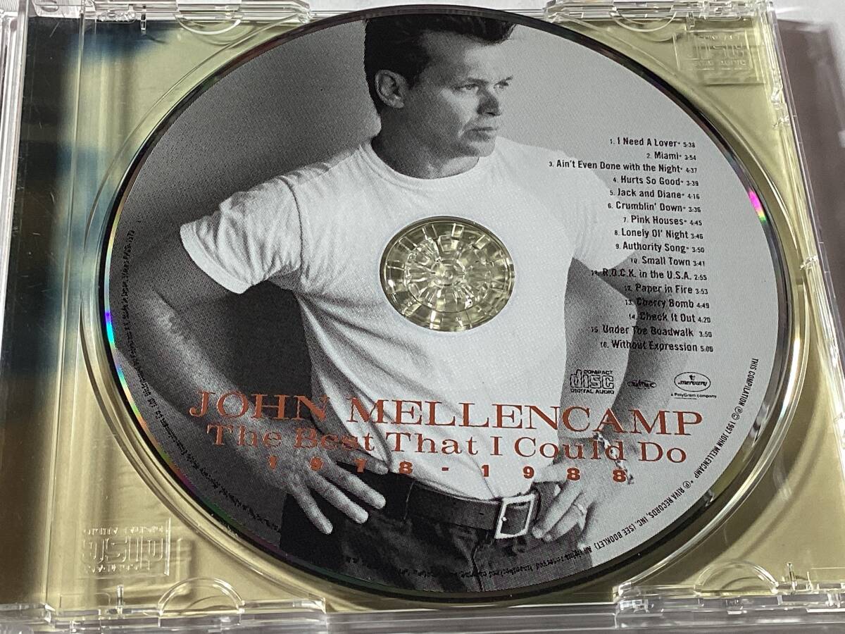 国内盤CDベスト17曲/ジョン・クーガー・メレンキャンプ/グレイテスト・ヒッツ 1976-1988　送料¥180_画像8
