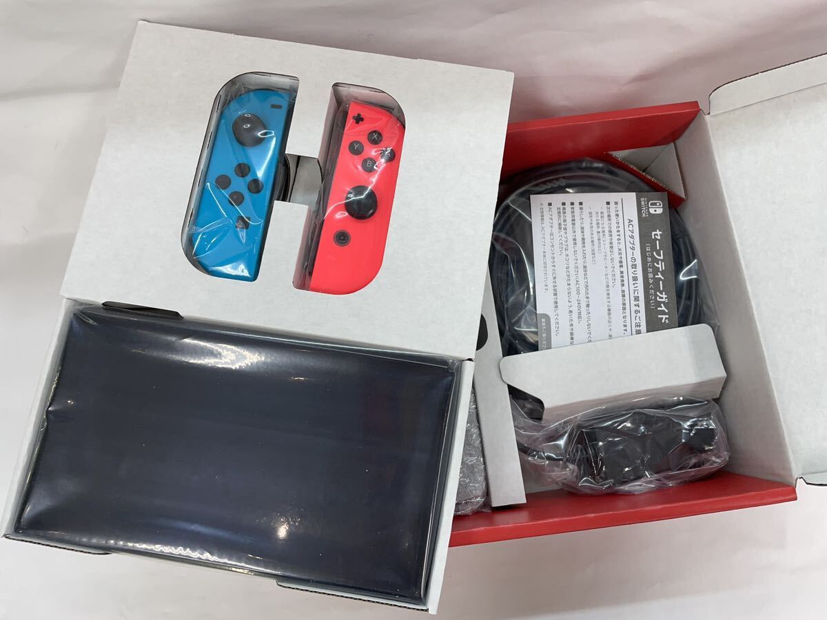 有機ELモデル ニンテンドースイッチ 本体 ネオン 新品 印なし_画像4