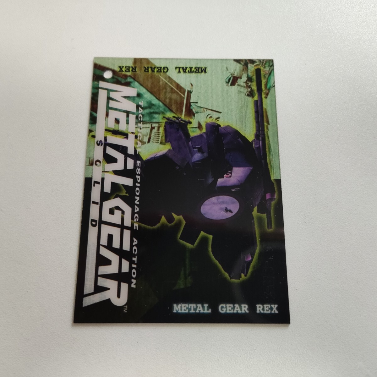METAL GEAR SOLID Metal Gear Solid коллекционная карточка metal механизм REX