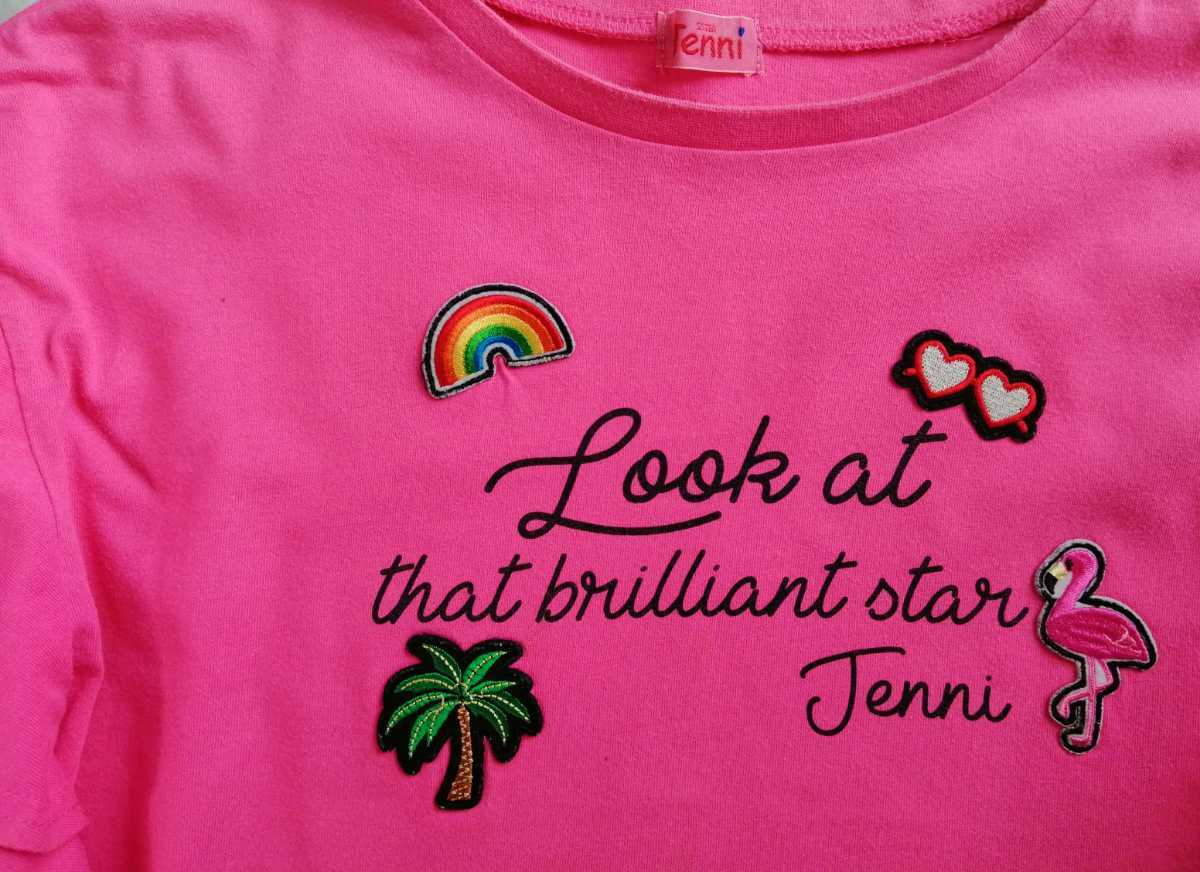 2枚「SISTER Jenni ダブルフリル袖 半袖Tシャツ 160サイズ 2枚」色違い 双子コーデ シスタージェニー／ラブトキ アルジー レピピも出品中_画像4