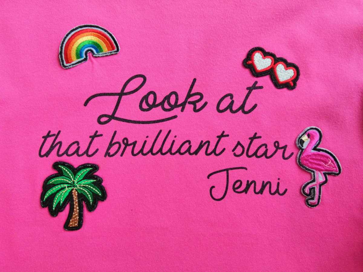 2枚「SISTER Jenni ダブルフリル袖 半袖Tシャツ 160サイズ 2枚」色違い 双子コーデ シスタージェニー／ラブトキ アルジー レピピも出品中_画像5