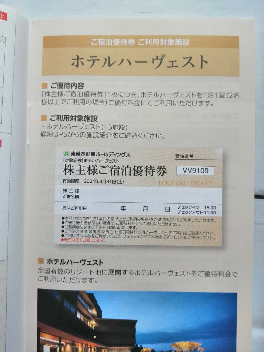 同梱可能「東急不動産ホールディングス 株主様ご優待券 2023年12月発行」株主優待券 ／東急ステイ 東急スポーツオアシス ゴルフ スキー_画像5