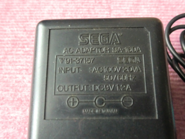 SEGA original AC power supply SA-160A * used * tax / including carriage *