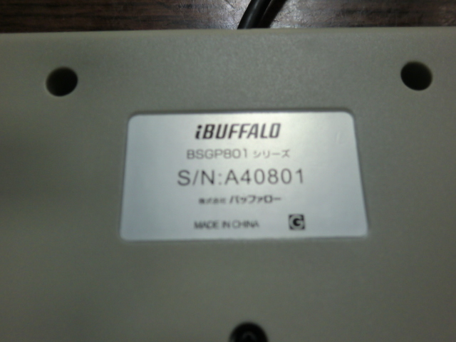 　Buffalo　USBゲームコントローラー　PC　スーパーファミコン　★中古・税/送料込★_画像3