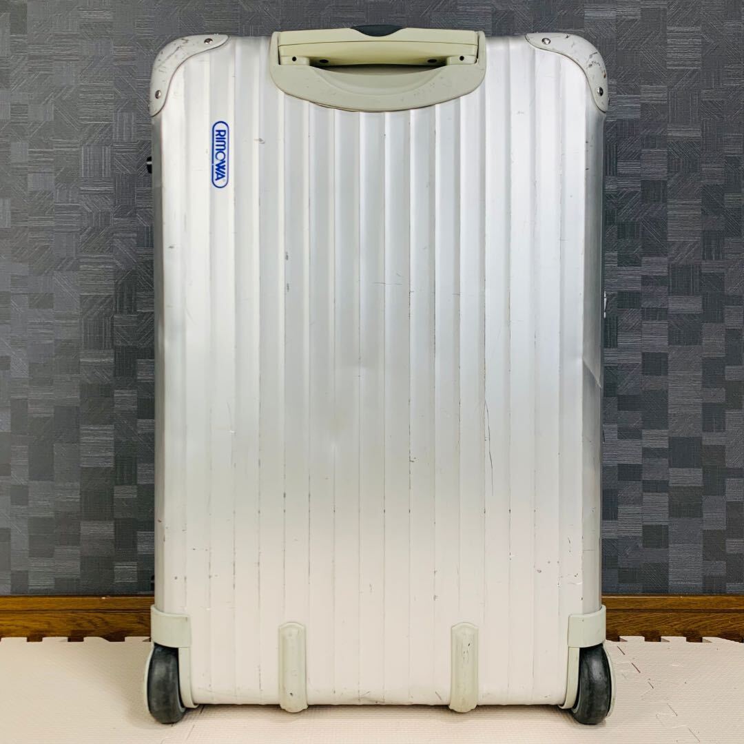 廃盤】青ロゴ RIMOWA リモワ Silver Integral シルバー 廃盤】青ロゴ RIMOWA リモワ Silver Integral シルバー