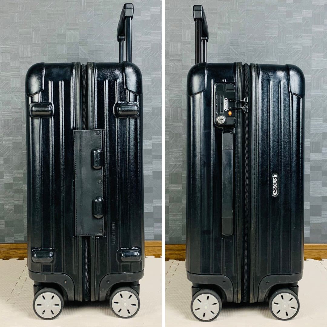 [ beautiful goods ]RIMOWA Rimowa SALSA salsa 45L 4 wheel multi wheel TSA lock mat black black cabin plus suitcase carry bag 