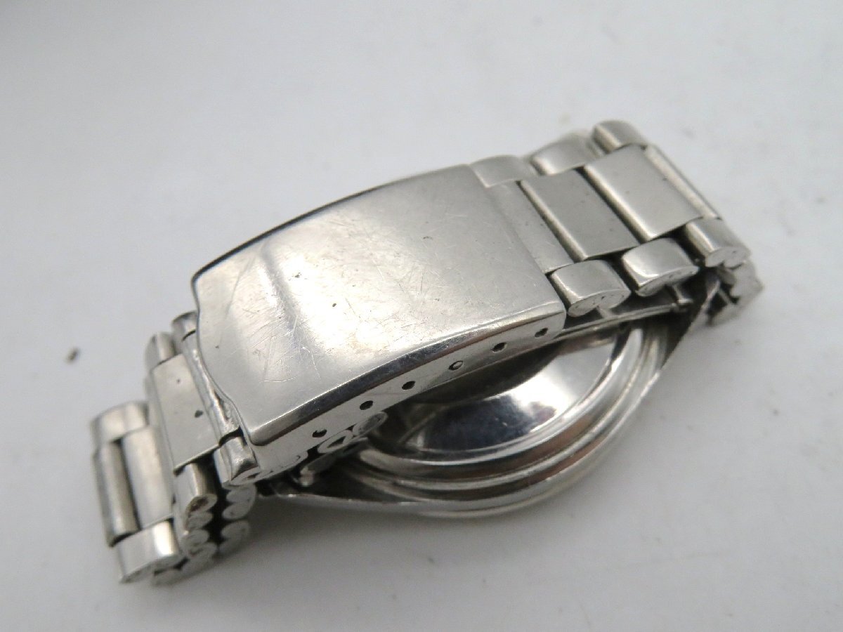 1円◆稼働◆ セイコー スポーツマチック シルバー 自動巻き メンズ 腕時計 M46405の画像3