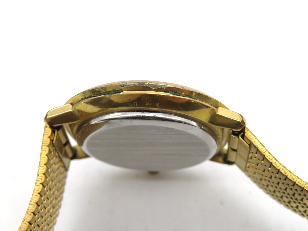 1円◆稼働◆ オメガ ゴールド 自動巻き ユニセックス 腕時計 M44607の画像4