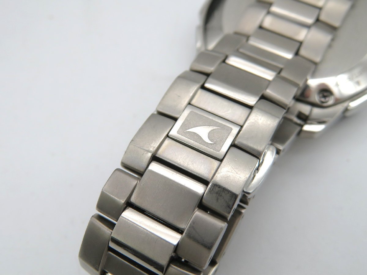 1円◆稼働◆ カシオ 0CW-M7000 オシアナス ネイビー ソーラー メンズ 腕時計 M41304の画像4