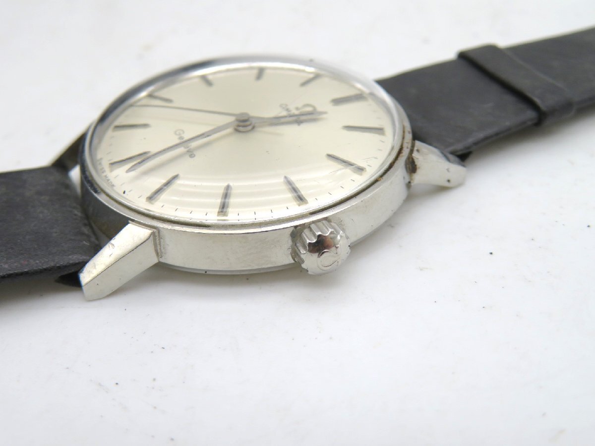 1円◆稼働◆ オメガ ジュネーブ シルバー 自動巻き ユニセックス 腕時計 M45603の画像2