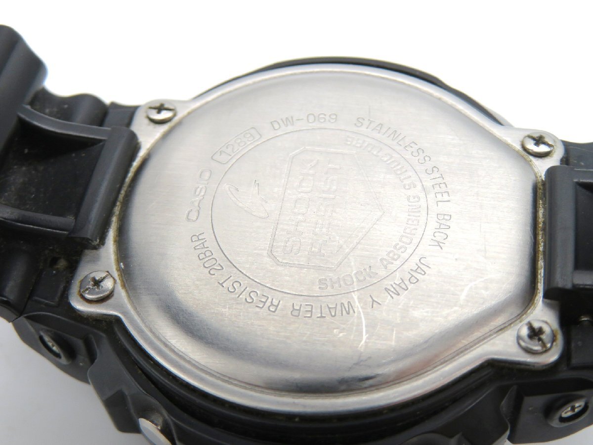 1円◆稼働◆ カシオ DW-069 Gショック デジタル クオーツ メンズ 腕時計 O596の画像5
