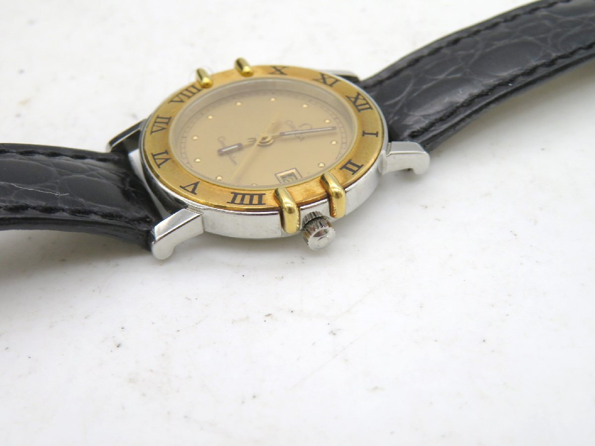 1円◆稼働◆ オメガ コンステレーション ゴールド クオーツ レディース 腕時計 M46003の画像2