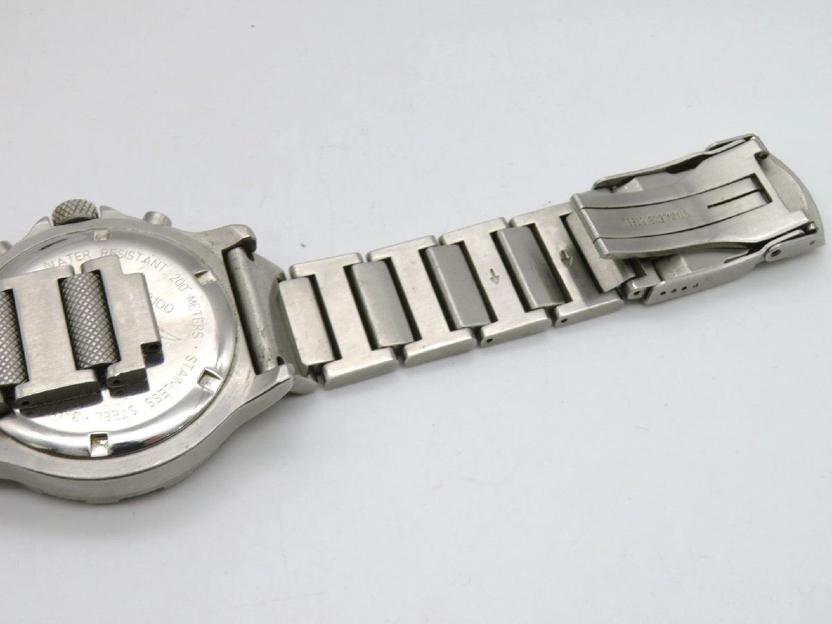 1 иен * работа * Luminox 2`596`903 серебряный кварц мужские наручные часы M40208