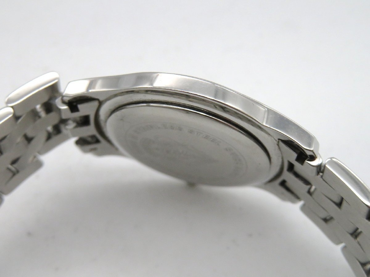 1円◆稼働◆ グッチ 5500M シルバー クオーツ ユニセックス 腕時計 M45502の画像5