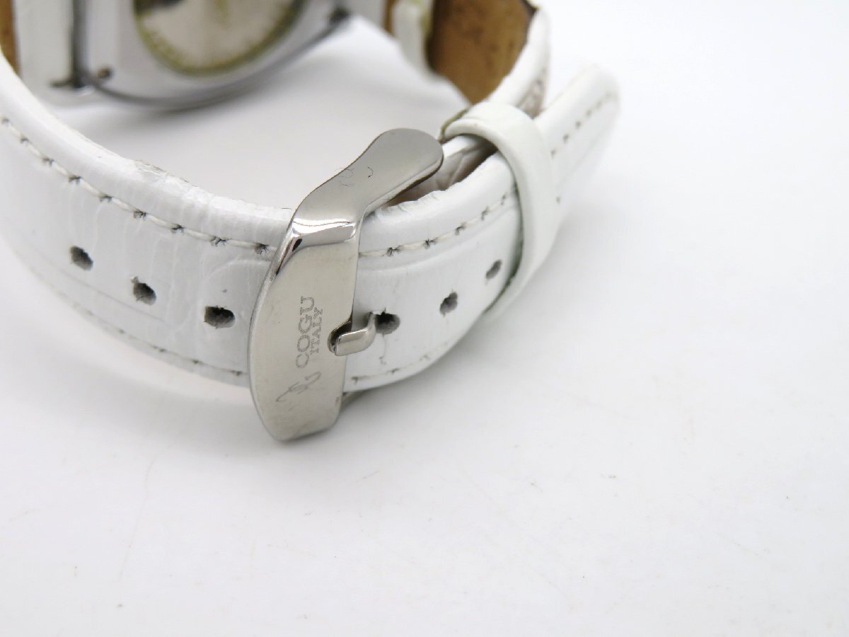 1円◆稼働◆ コグ シルバー 自動巻き ユニセックス 腕時計 M52704_画像5