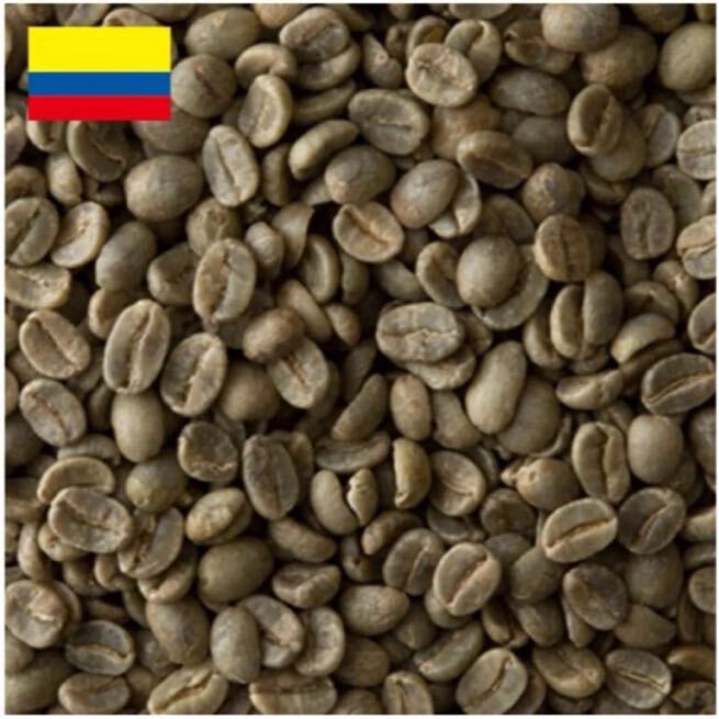 コロンビア スプレモ コーヒー生豆　1キロ　焙煎用　生豆_画像1