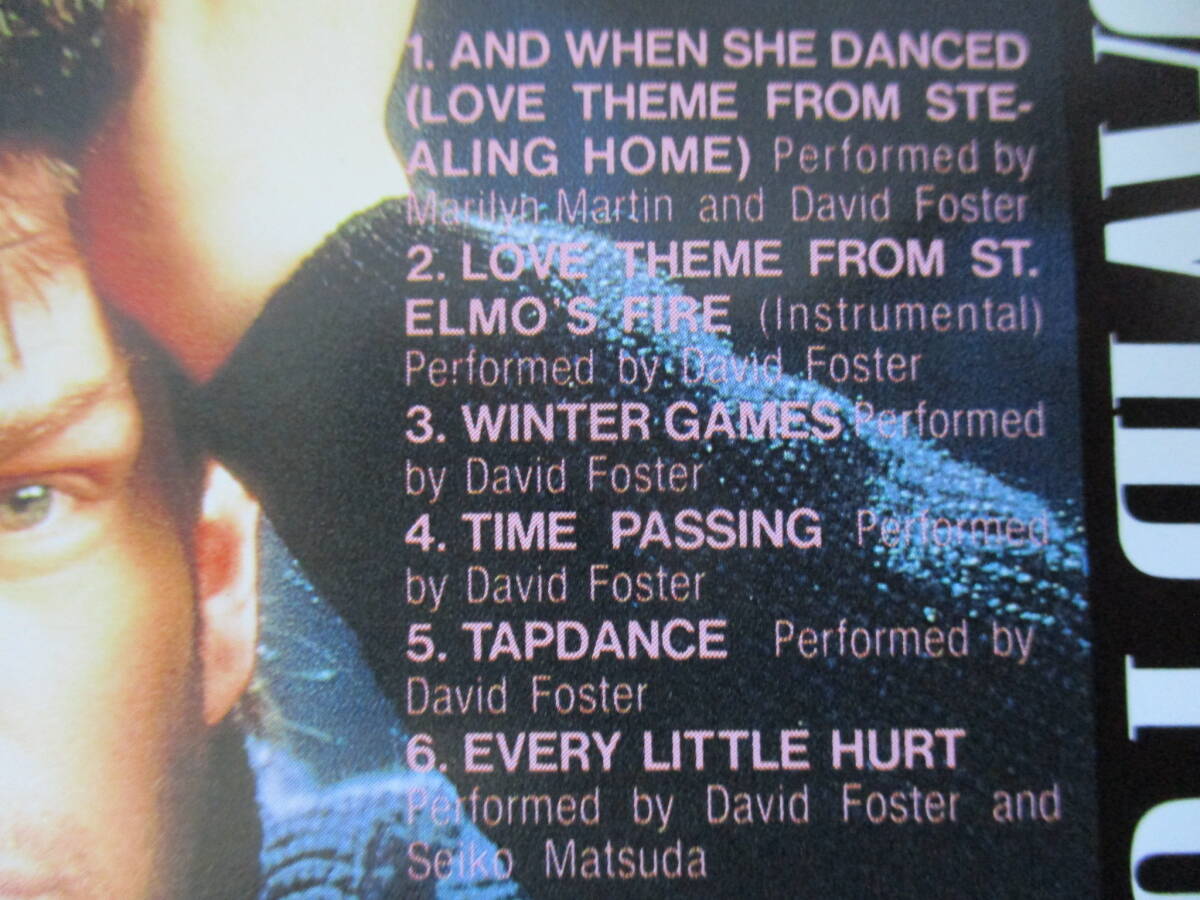 DAVID FOSTER Time Passing ’89 日本のみ発売 松田聖子とのデュエット等６曲入りミニ・ベスト・アルバムの画像3
