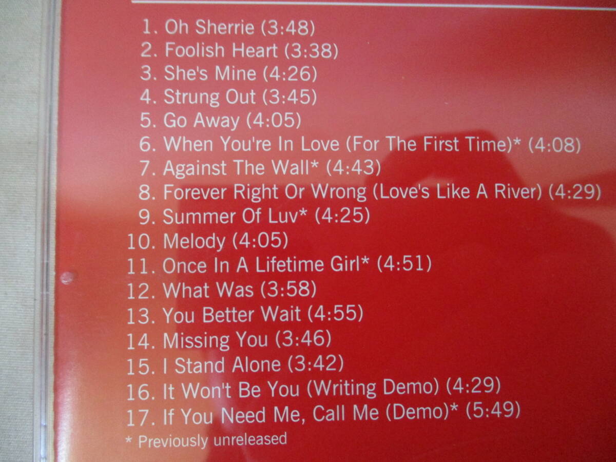 STEVE PERRY Greatest Hits + 5 Unreleased ’98 輸入プロモ盤 元JourneyのVo ベスト＋未発表音源 の画像3