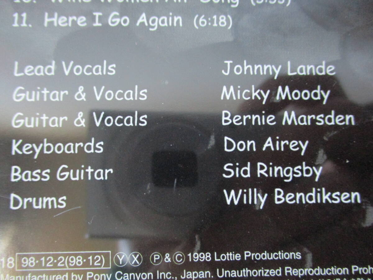 THE SNAKES(Bernie Marsden & Micky Moody) Live In Europe ’98 Whitesnakeカヴァー VoはJohnny(Jorn) Lande KeyはDon Airey_画像4