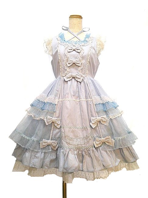Angelic Pretty Candyストライプリボンワンピース アンジェ Angelic Pretty Candyストライプリボンワンピース アンジェ