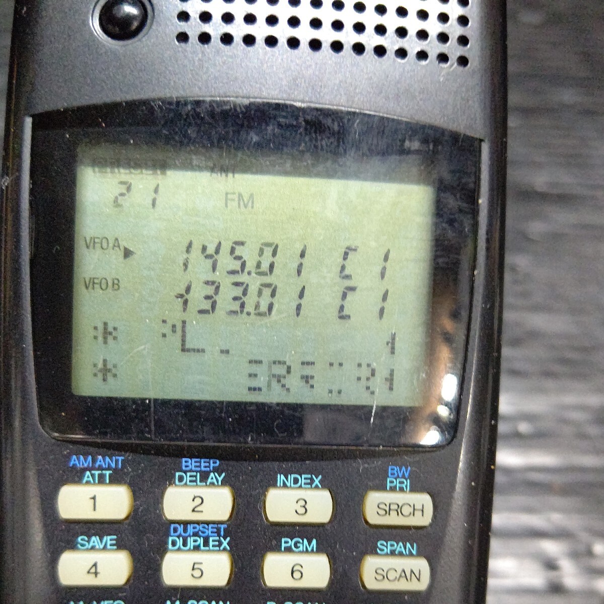 ユピテル MVT-9000 広帯域受信機 マルチバンドレシーバー ジャンク品 の画像2