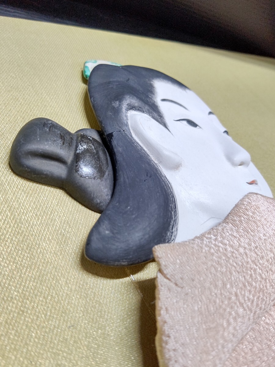 木目込 押し絵 大きな額 作者読めません 日本人形 - 木目込人形 木目込 押し絵 大きな額 作者読めません 日本人形 - 木目込人形