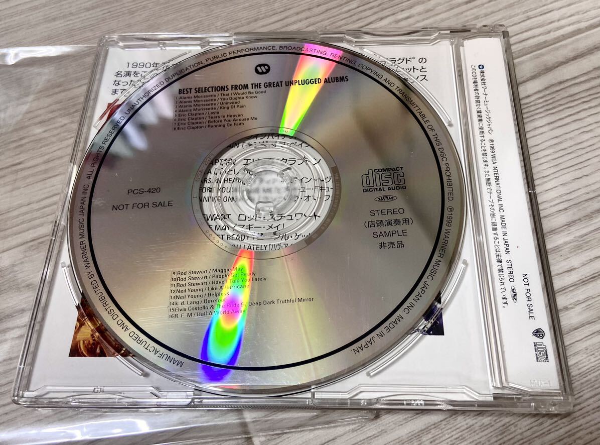 アラニス・モリセット Alanis Morissette、Rod Stewart、Eric Clapton 国内特製プロモCD 16曲　1999年 japan promo only CD PCS-420_画像2