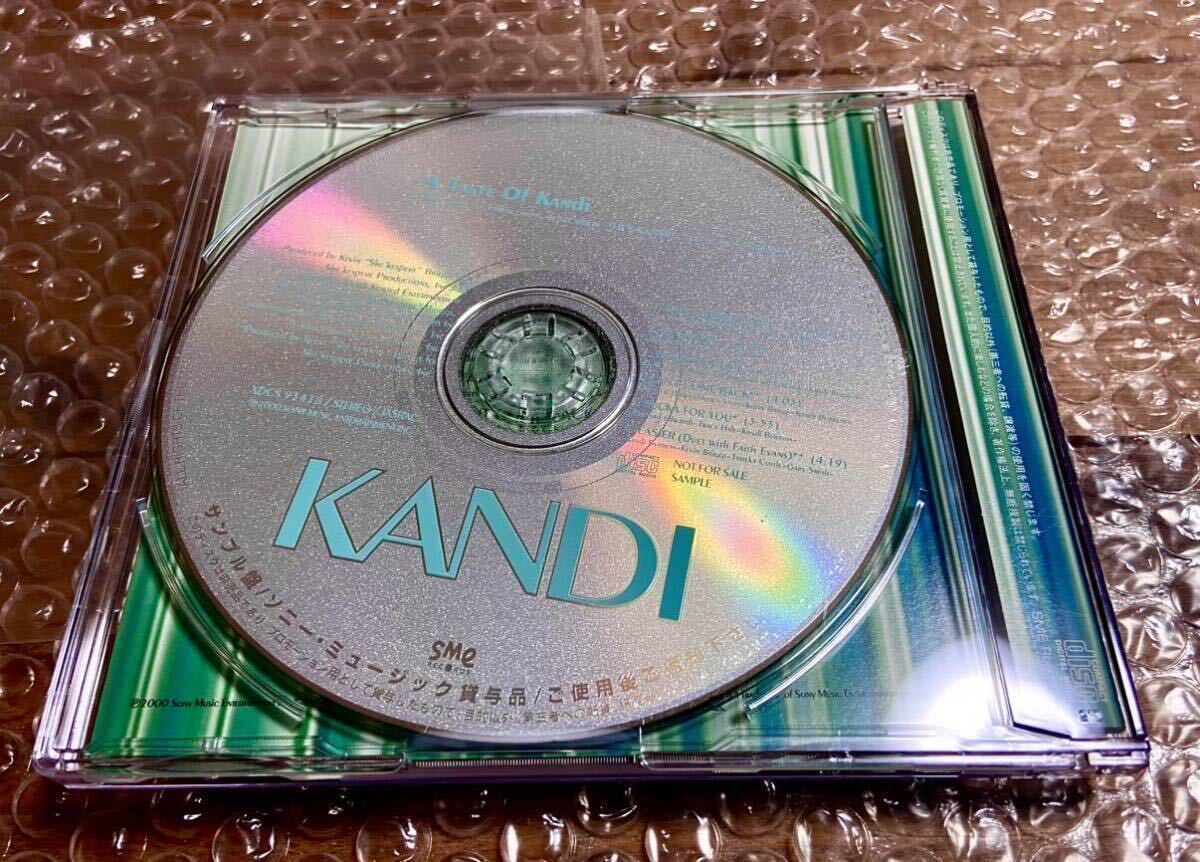 KANDI キャンディ　国内プロモ　特製CD 6曲 2000年 special sampler japan promo only 非売品 XDCS93418 AOR_画像2