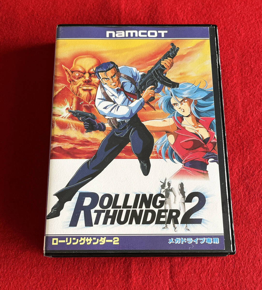 コレクター引退】完品 ハガキ 保証書付き ローリングサンダー2 MEGA DRIVE メガドライブ【レア】レトロ PlayStation ファミコン Nintendo - アクション コレクター引退】完品 ハガキ 保証書付き ローリングサンダー2 MEGA DRIVE メガドライブ【レア】レトロ PlayStation ファミコン Nintendo - アクション
