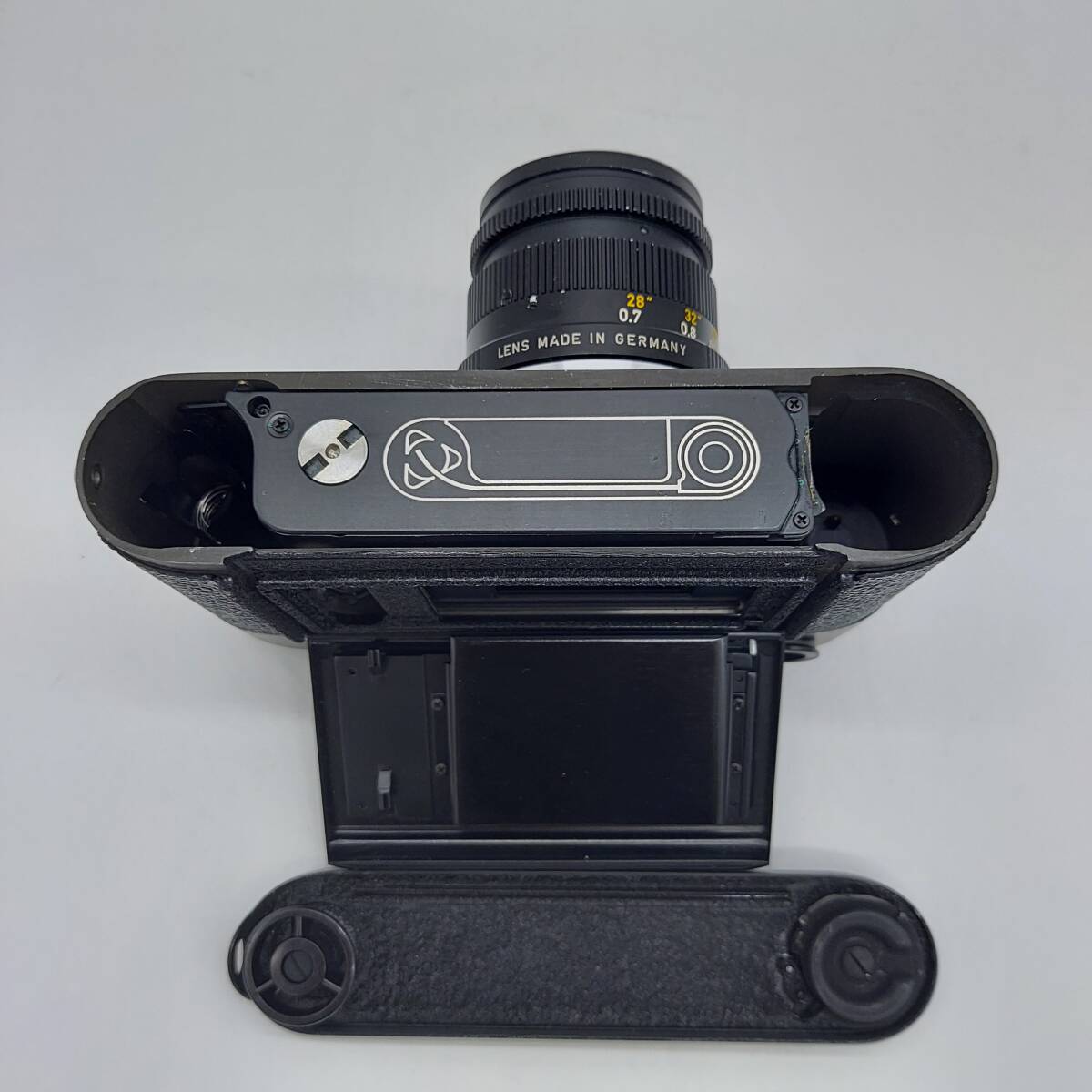 【美品】LEICA ライカ レンジファインダーカメラ M4-P ブラック 1533095番/SUMMICRON 1:2/50 レンズ (6434)_画像7