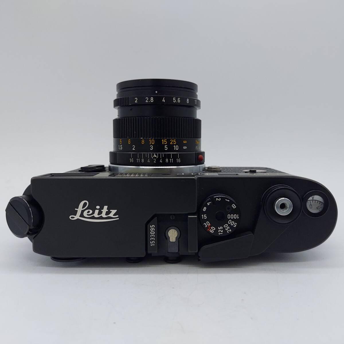 【美品】LEICA ライカ レンジファインダーカメラ M4-P ブラック 1533095番/SUMMICRON 1:2/50 レンズ (6434)_画像5