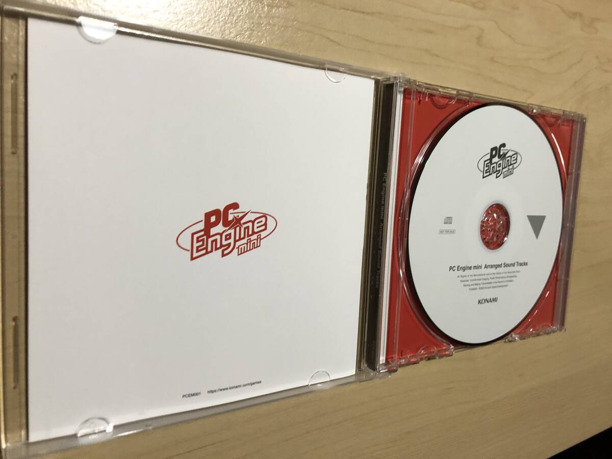 CD　PCエンジン mini 　ミニ　収録ゲームオリジナル楽曲CD 　特典_画像3