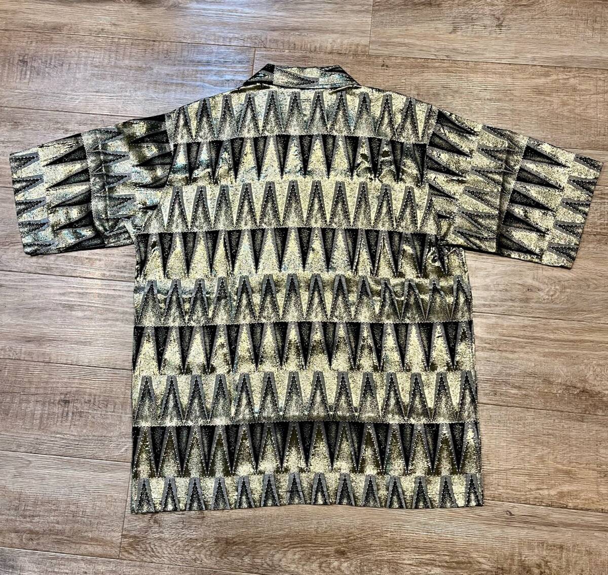 NEEDLES Cabana Shirt - Double Weave Jq triangle M ニードルス_画像2