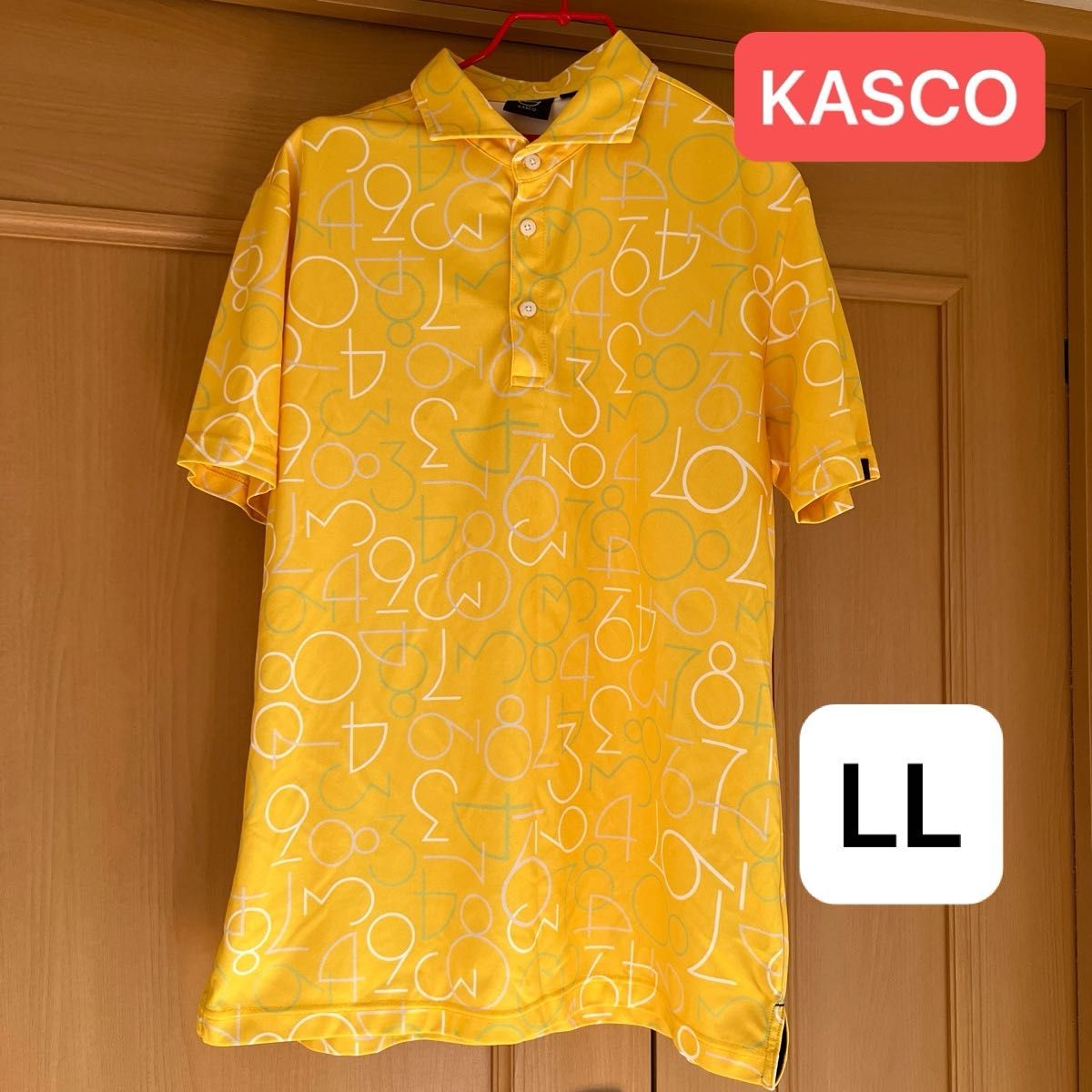キャスコ KASCO ゴルフウェア　 半袖ポロシャツ　メンズ　L L