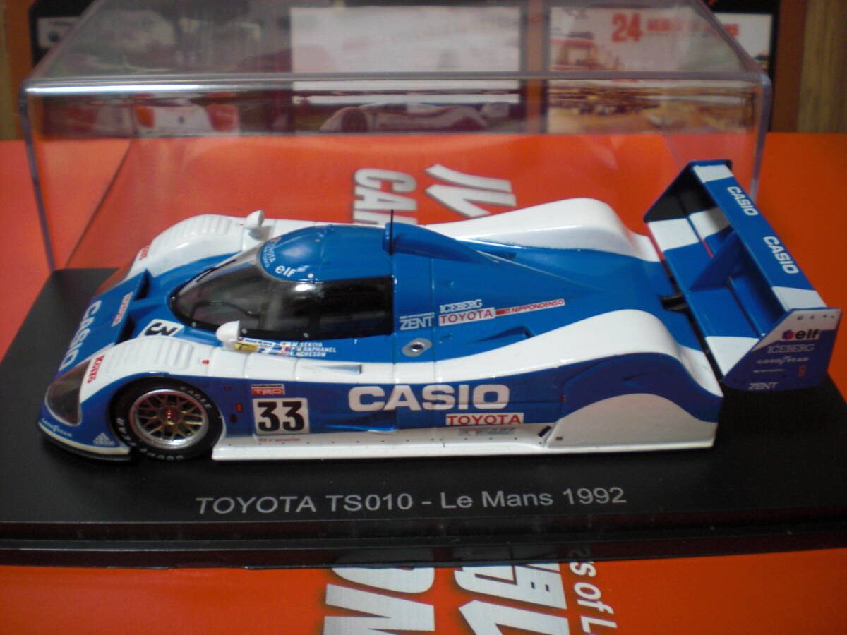 ★アシェット 1/43 トヨタ TS010 ルマン 1992 ル・マン24時間レースカーコレクション 2点セット_画像7