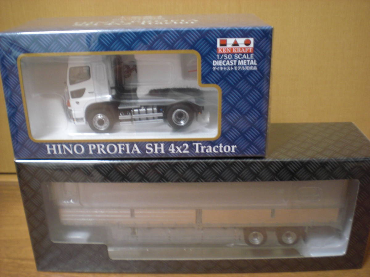 ☆ケンクラフト 1/50 日野 プロフィア SH 4×2 ハイルーフ 日本トレクスウイングセミトレーラー - 建設車両、作業車 ☆ケンクラフト 1/50 日野 プロフィア SH 4×2 ハイルーフ 日本トレクスウイングセミトレーラー - 建設車両、作業車