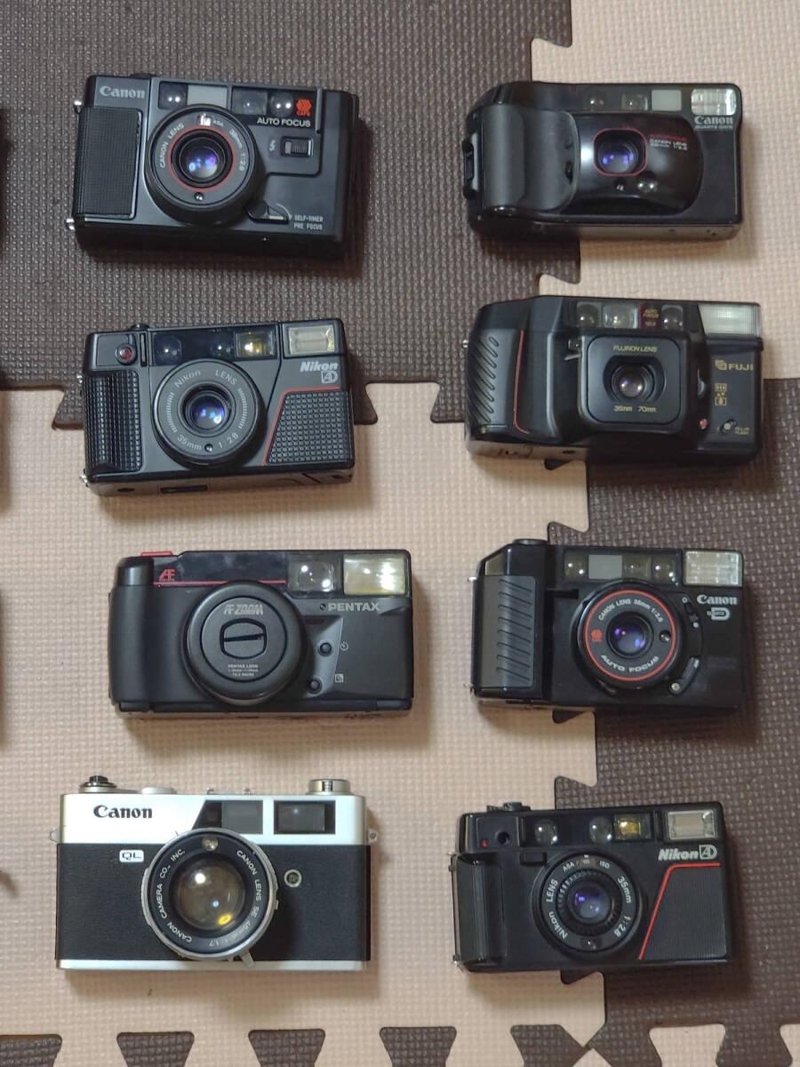  Canon | Nikon | Minolta | Fuji | Pentax др. пленочный фотоаппарат суммировать итого 16 шт. 