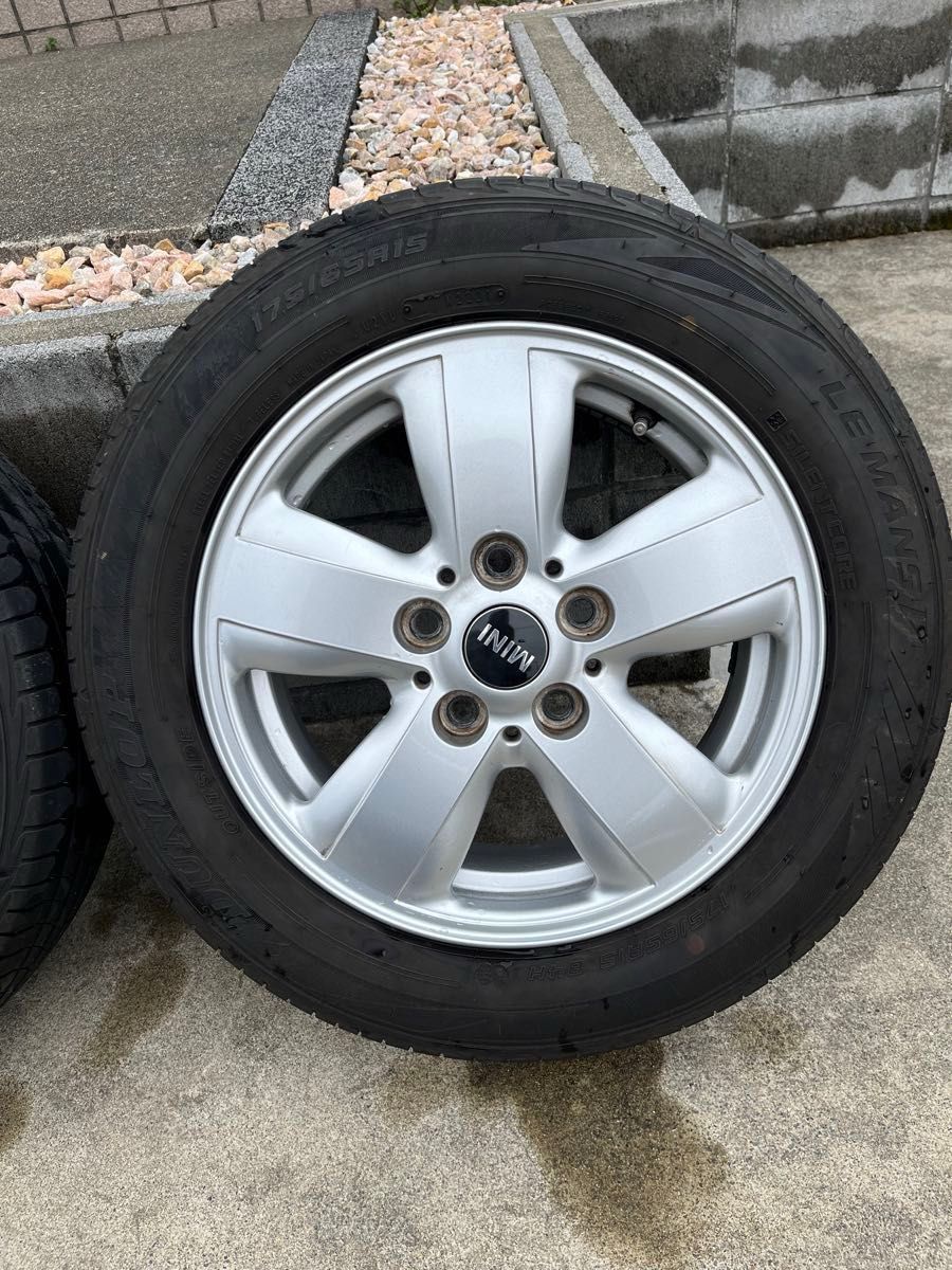 MINI F56 純正タイヤホイール2本セット　175/65 R15