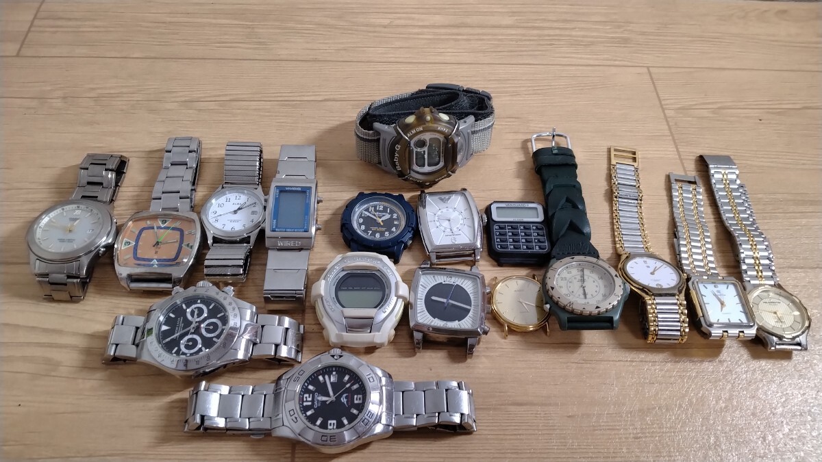 CASIO/ALBA/RADOなど色々な腕時計まとめて_画像1