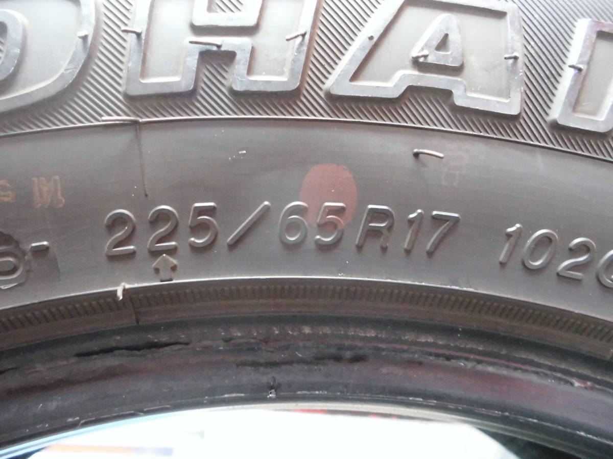 ♪Ｓ2696　ヨコハマ　ジオランダーＩ/Ｔ-Ｓ　225/65Ｒ17　中古品　4本セット♪_画像2