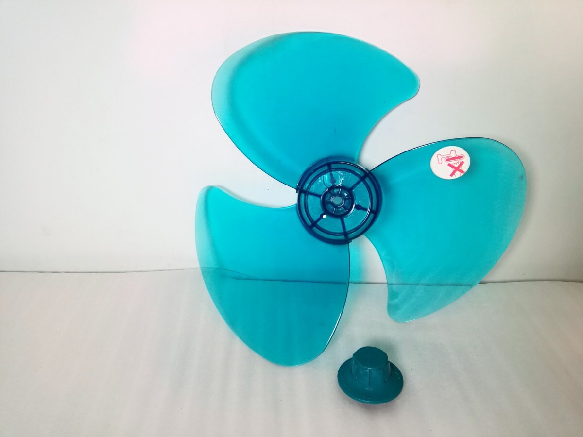 y*o様 昭和レトロ 青色3枚羽根 扇風機 三菱 50cm径 金属製 Yahoo!オークション - 昭和レトロ 三菱扇風機羽 R30B-W 1985年製