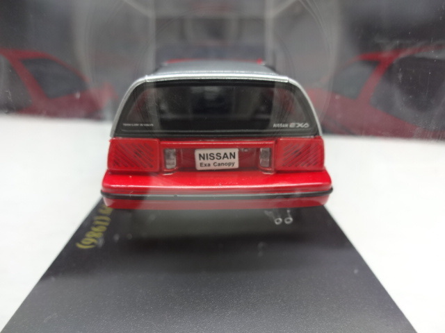 日産名車 コレクション 1/43 EXA Canopy エクサ キャノピー （1986）  ミニカー 旧車の画像3