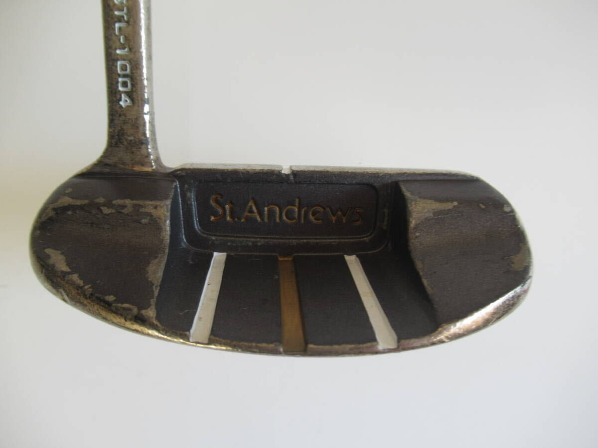 ★St.Andrews セントアンドリュース STL-1004 パター 34インチ 純正スチールシャフト J480　★レア★激安★中古★　★_画像2